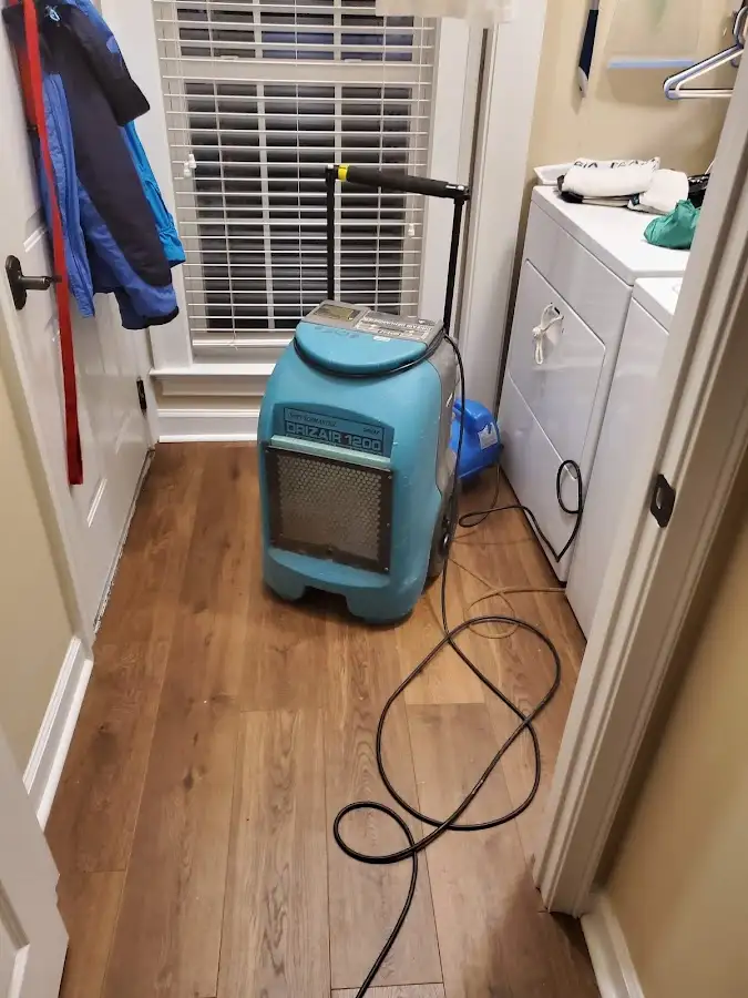 Commercial dehumidifier deployed for Crawl Space Restoration in Hanahan